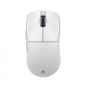 White Shark LUCAN-W WGM-5022 12000 DPI draadloze gamingmuis, wit