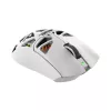 White Shark MORIEN WGM-5025 tri-mode gamingmuis (BT / 2,4 GHz / bedraad), 6200 DPI (tot 12000), RGB, wit
