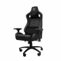 White Shark PHOENIX Gaming Chair zwart – ergonomische PU-lederen stoel met verstelbare rugleuning, gaslift klasse 4, belastbaar tot 120 kg