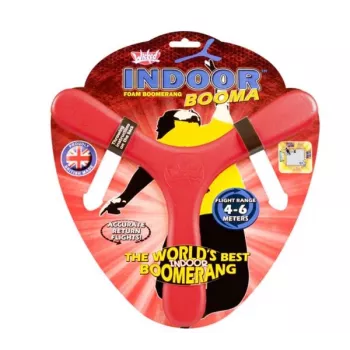 Wicked Vision Indoor Booma Soft Foam boemerang - True Return, diverse kleuren