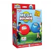 Wicked Vision Mega Bounce XL opblaasbare speelbal - 80 cm regenboog