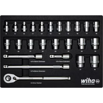Wiha 44740 1/2 inch dopsleutelset