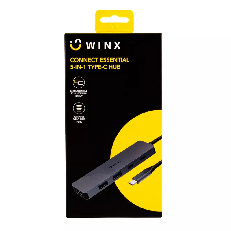 WINX CONNECT Essential 5-in-1 Type-C hub