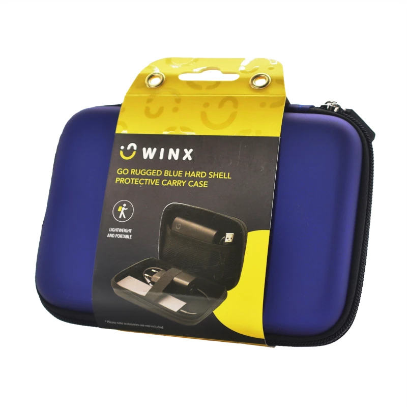 Winx Go robuuste harde beschermhoes voor Nintendo Switch / OLED - blauw