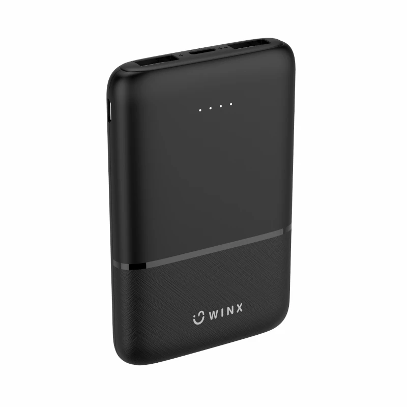 WINX GO Simple 5000mAh powerbank zwart