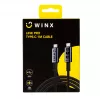 WINX LINK Pro Type-C 1m kabel 100W PD USB 2.0 480Mbps zwart