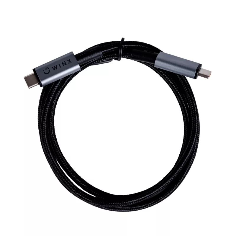 WINX LINK Pro Type-C 1m kabel 100W PD USB 2.0 480Mbps zwart