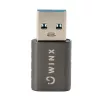 WINX LINK Simple USB-naar-Type-C-adapter dubbelpack (USB-A-stekker naar USB-C-bus, 5Gbit/s, 15W, Space Grey, 2-pack)