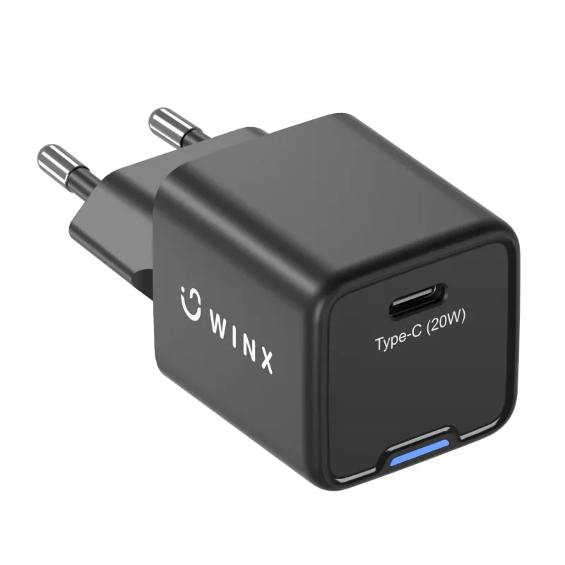 WINX POWER Essential Type-C 20W GaN wandlader - wit