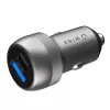 WINX POWER Fast 89W auto-oplader - USB-C PD 67W + USB-A QC 18W, zwart