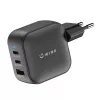 WINX POWER Max 65W GaN-wandlader - 2x USB-C PD, 1x USB-A QC, zwart
