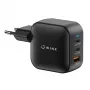 WINX POWER Max 65W GaN-wandlader - 2x USB-C PD, 1x USB-A QC, zwart
