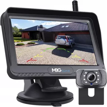 Draadloze achteruitrijcamera kit MBG Line XL-435+006S
