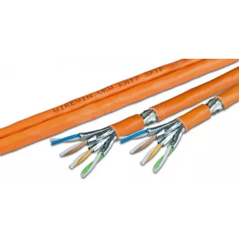 Wirewin VKW SFTP K7 LSOH3 500DXB Cat.7 S/FTP netwerkkabel op meter, 500 m, oranje, LSOH3