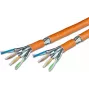 Wirewin VKW SFTP K7 LSOH3 500DXB Cat.7 S/FTP netwerkkabel op meter, 500 m, oranje, LSOH3