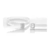WKK PA66 naturel kabelbinders 100 x 2,5 mm, 100-pack, zelfborgend, UL94 V2