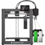 WonderMaker ZR 3D-printer met Wi-Fi, 300 x 300 x 300 mm bouwvolume, 4-kleurendruk, metalen frame, grijs