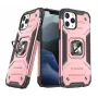 Wozinsky Apple iPhone 13 Pro Ring Armor-hoesje kickstand robuust roze