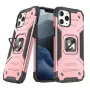 Wozinsky Apple iPhone 13 Rose Ring Armor Case Kickstand Tough Rugged Cover roze