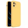 Wozinsky Apple iPhone XS Max siliconen hoesje geel