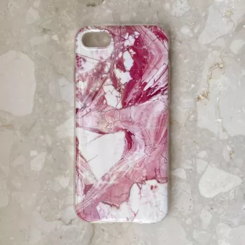 Wozinsky Black Marble TPU-case voor Samsung A73