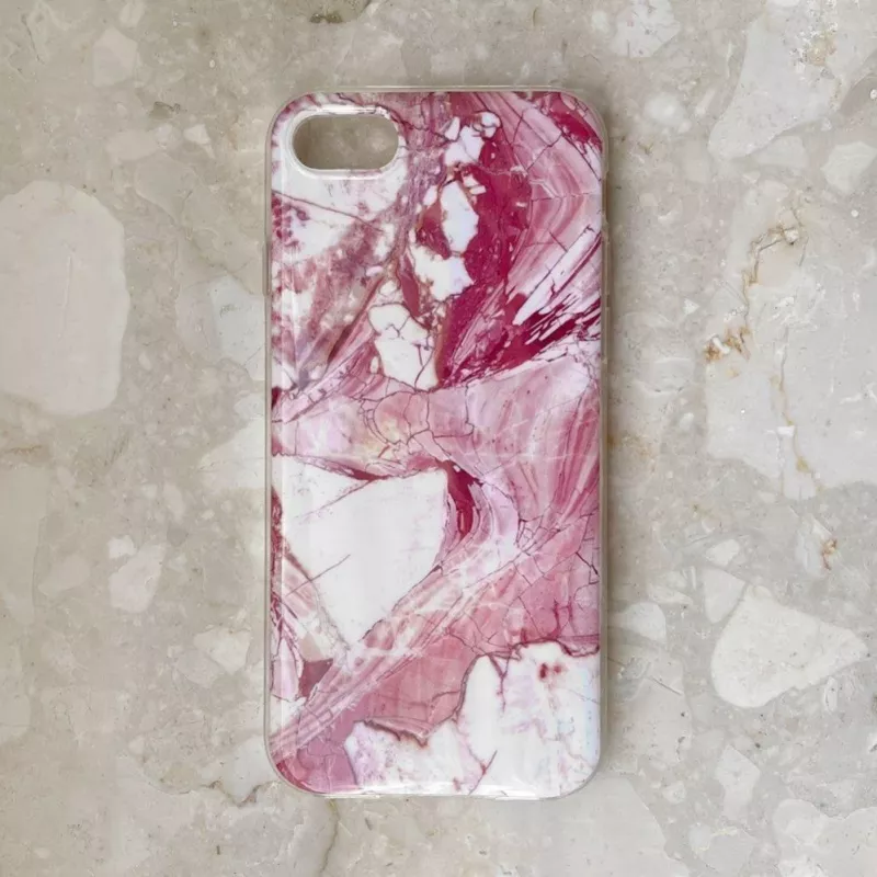 Wozinsky Black Marble TPU-case voor Samsung A73