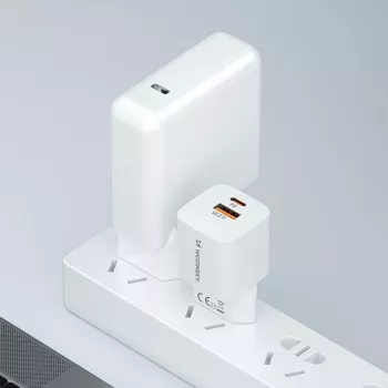 Wozinsky CMWCW 20W USB-C / USB-A Voeding - Wit