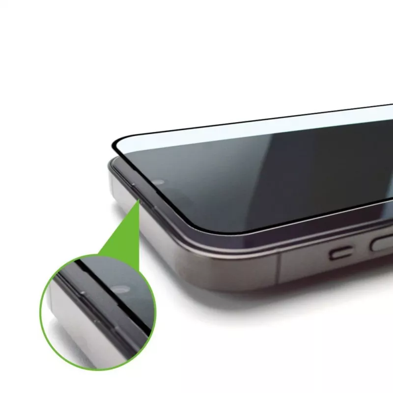 Wozinsky Premium Glass 9H Gehard Glas Screenprotector met Montageframe voor Apple iPhone 13 Pro Max - Zwart