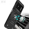 Wozinsky Ring Armor Case voor Google Pixel 7 Pro - gepantserde hoes met magnetische ringhouder - zwart