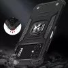 Wozinsky Ring Armor Case voor Google Pixel 7 Pro - gepantserde hoes met magnetische ringhouder - zwart