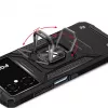 Wozinsky Ring Armor Case voor Google Pixel 7 Pro - gepantserde hoes met magnetische ringhouder - zwart