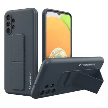 Wozinsky Samsung Galaxy A13 5G kickstand-hoesje siliconen stand cover navy blue