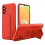 Wozinsky Samsung Galaxy A13 5G Kickstand Case Siliconen Stand Cover Rood