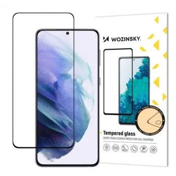 Wozinsky Samsung Galaxy S22 Plus gehard glas full-screen bescherming – 9H, 0,33 mm, 2,5D, oleofobe, blaasvrije, compatibel met ultrasone vingerafdruk