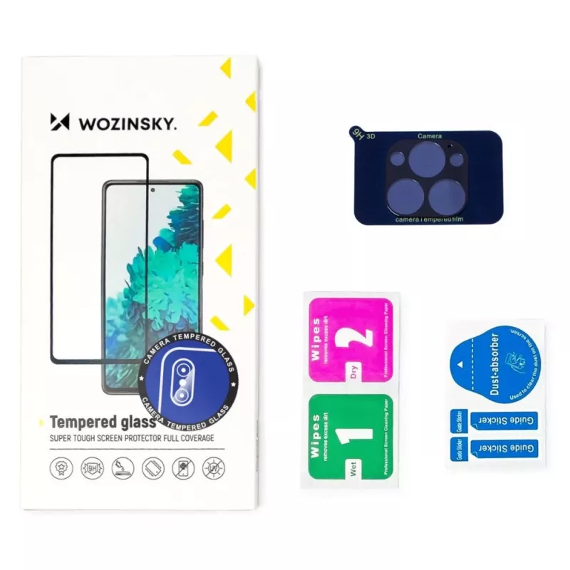 Wozinsky cameralensbeschermer van gehard glas 9H voor iPhone 12