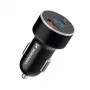 Wozinsky WDCCAC USB-C USB-A 36W auto-oplader - zwart