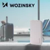 Wozinsky witte fietstas 13L waterdichte pannier