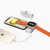 Wozinsky White Lightning (male) - 1m USB-A naar Lightning kabel, wit