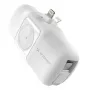 Wozinsky White Lightning (male) - 1m USB-A naar Lightning kabel, wit