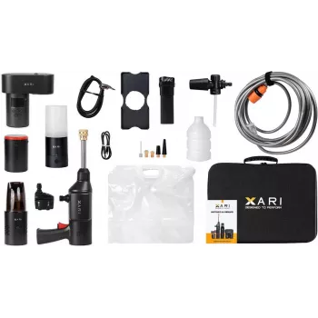 XARI Smart Kit XP2 draadloze autoset met powerbank, hogedrukreiniger, stofzuiger, compressor en zaklamp