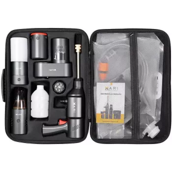 XARI Smart Kit XP2 draadloze autoset met powerbank, hogedrukreiniger, stofzuiger, compressor en zaklamp