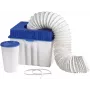 Xavax 00111341 Condensbox voor afvoerdrogers, 7 L, wit/blauw