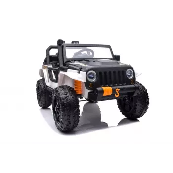 XB-1118 Accu-aangedreven auto met LED-verlichting Blauw