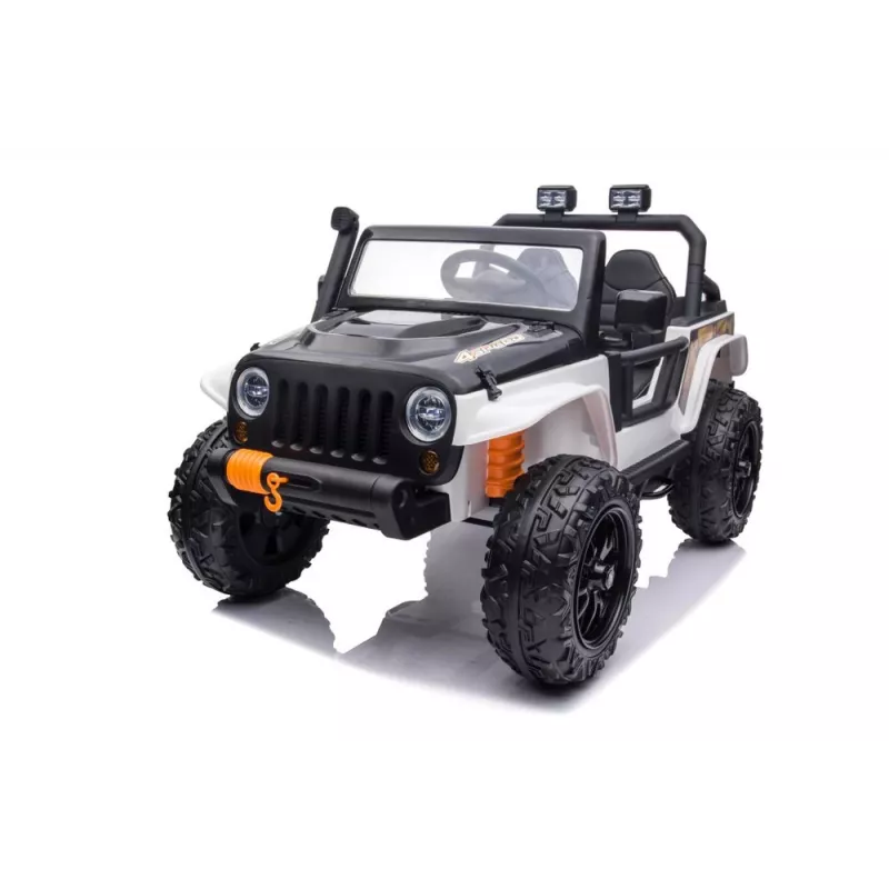 XB-1118 Accu-aangedreven auto met LED-verlichting Blauw