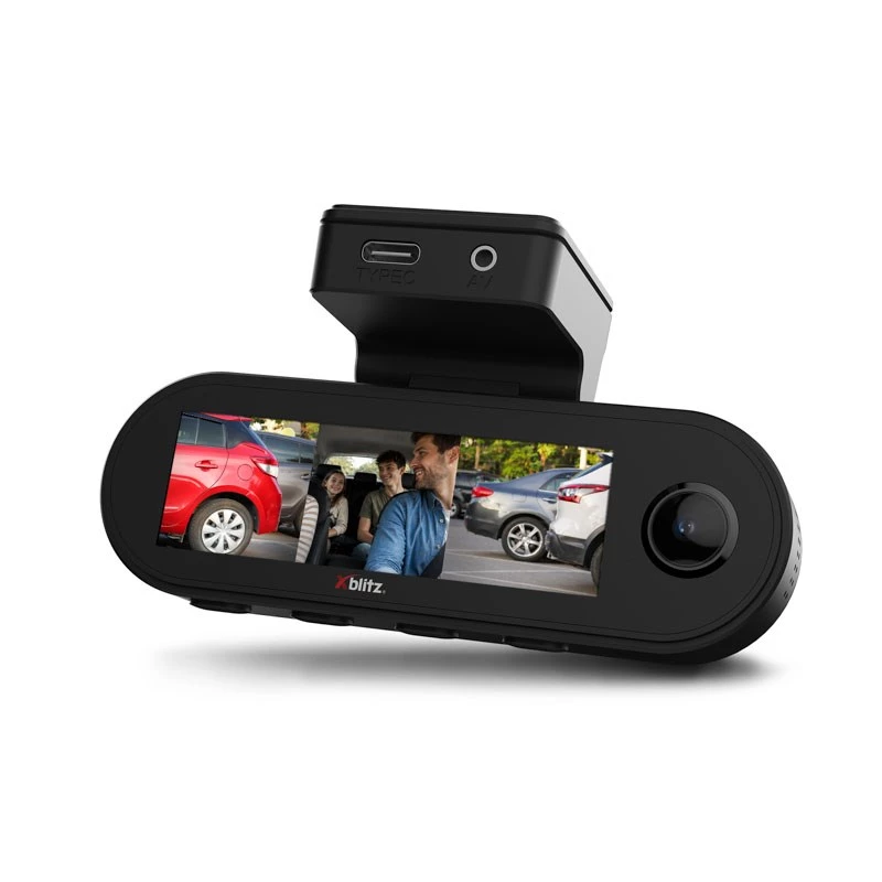 XBLITZ VECTOR 3CH 3-kanaals DVR met achteruitrijcamera, Wi-Fi en GPS