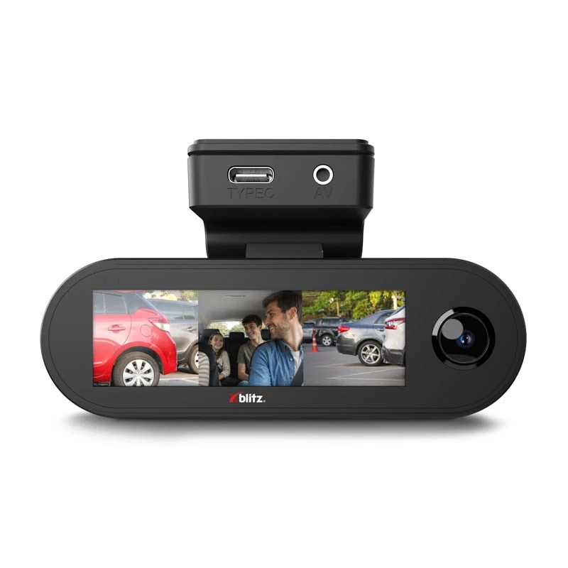 XBLITZ VECTOR 3CH 3-kanaals DVR met achteruitrijcamera, Wi-Fi en GPS