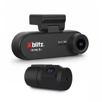 XBLITZ VECTOR 3CH 3-kanaals DVR met achteruitrijcamera, Wi-Fi en GPS