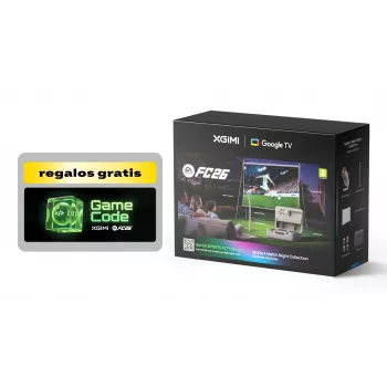 XGIMI MoGo 4 LED Match Night-bundel met Google TV, scherm, tas, standaard, filter, FC26-code (WK08K-5)