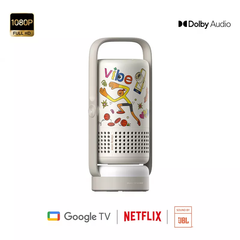 XGIMI Vibe One Cloud Ash FHD-beamer grijs