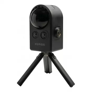 XGRIDS PortalCam Premium Kit – 2K QHD smart-home-beveiligingscamera met AI-detectie, dual-band-wifi, IP65 waterbestendig, accuvoeding, compatibel met Alexa en Google Assistant